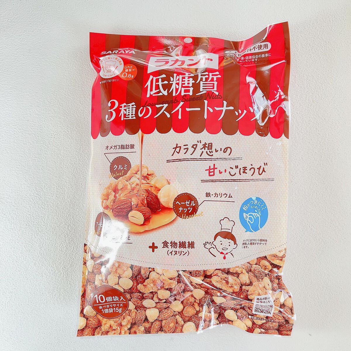 低糖質スイーツナッツ/サラヤ/低糖質食品を使ったクチコミ(2枚目)