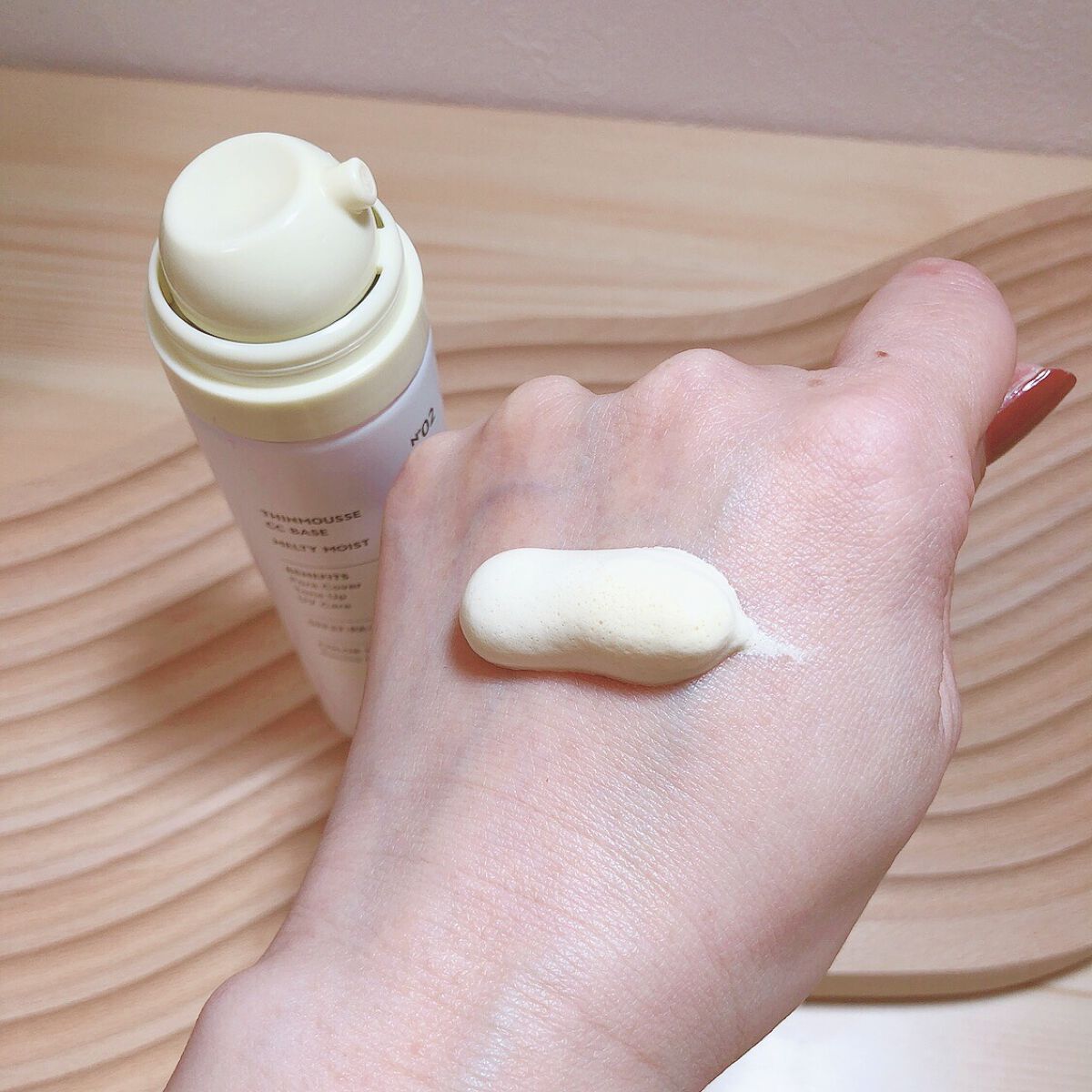 シンムース CCベース M/VIVISION/CCクリームを使ったクチコミ（3枚目）