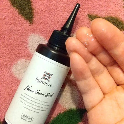 ナノグロウリッチ/iqumore/頭皮ローションを使ったクチコミ(3枚目)