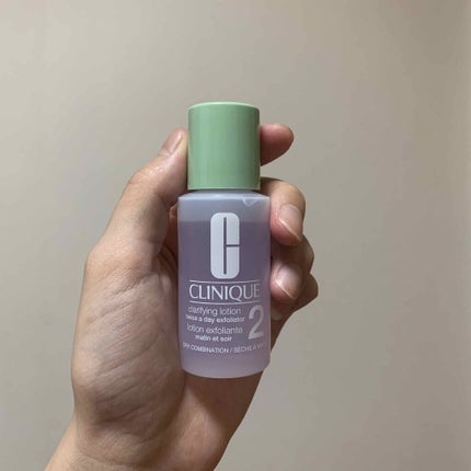 クラリファイング ローション 2/CLINIQUE/拭き取り化粧水を使ったクチコミ(1枚目)