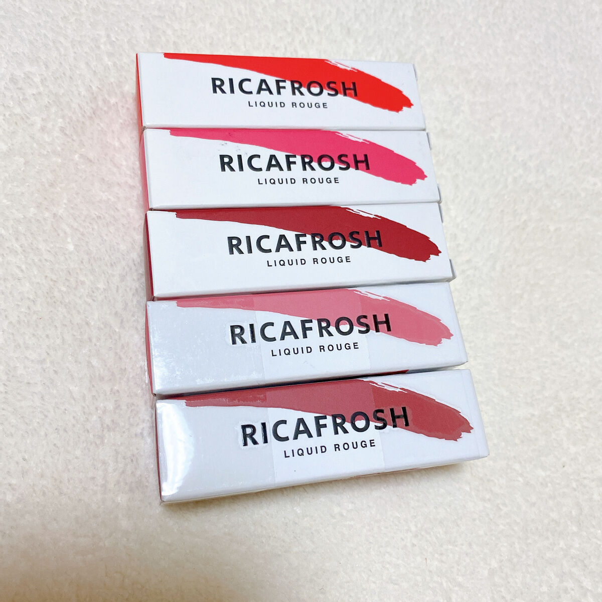 ジューシーリブティント/RICAFROSH/リップティントを使ったクチコミ（2枚目）