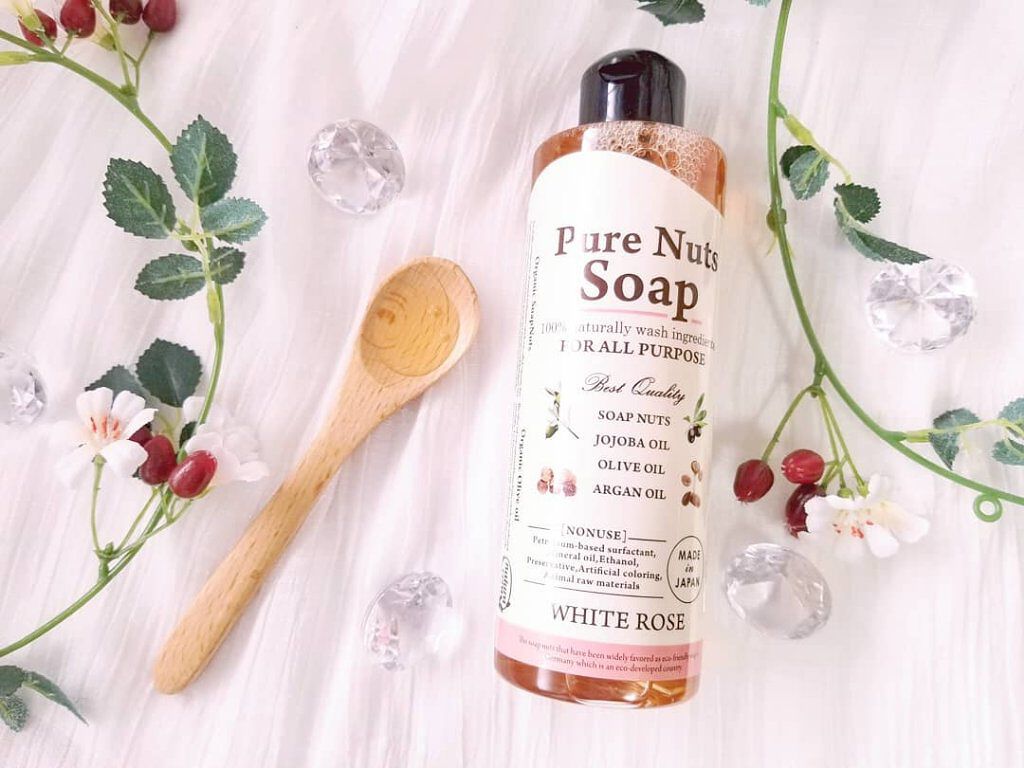 ピュアナッツソープ ホワイトローズの香り/ナチュラセラ/洗顔フォームを使ったクチコミ(1枚目)