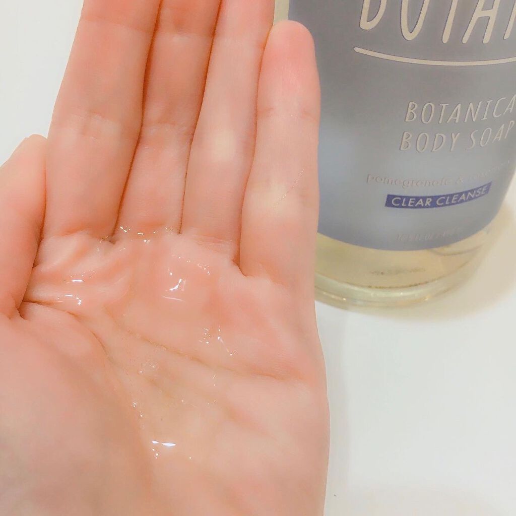 ボタニカルボディーソープ(クリアクレンズ)/BOTANIST/ボディソープを使ったクチコミ(3枚目)