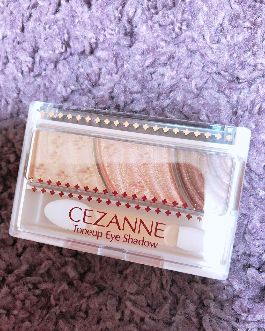トーンアップアイシャドウ/CEZANNE/アイシャドウパレットを使ったクチコミ(1枚目)
