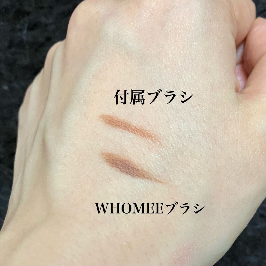 フーミー アイブロウブラシ 熊野筆/WHOMEE/メイクブラシを使ったクチコミ(3枚目)