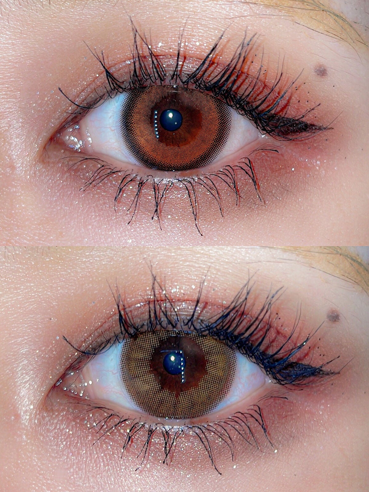 超モテコンウルトラワンデー/モテコン/ワンデー(1DAY)カラコンを使ったクチコミ(6枚目)