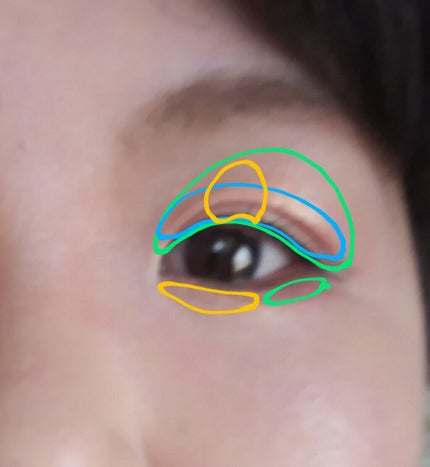 プレイカラー アイシャドウ/ETUDE/アイシャドウパレットを使ったクチコミ(3枚目)