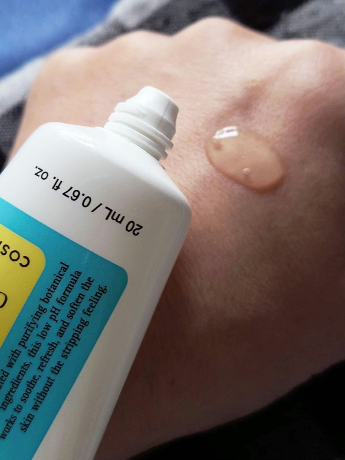 弱酸性グッドモーニングジェルクレンザー/COSRX/その他洗顔料を使ったクチコミ(3枚目)