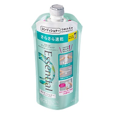 さらさら速乾 シャンプー／コンディショナー コンディショナー つめかえ用 340ml