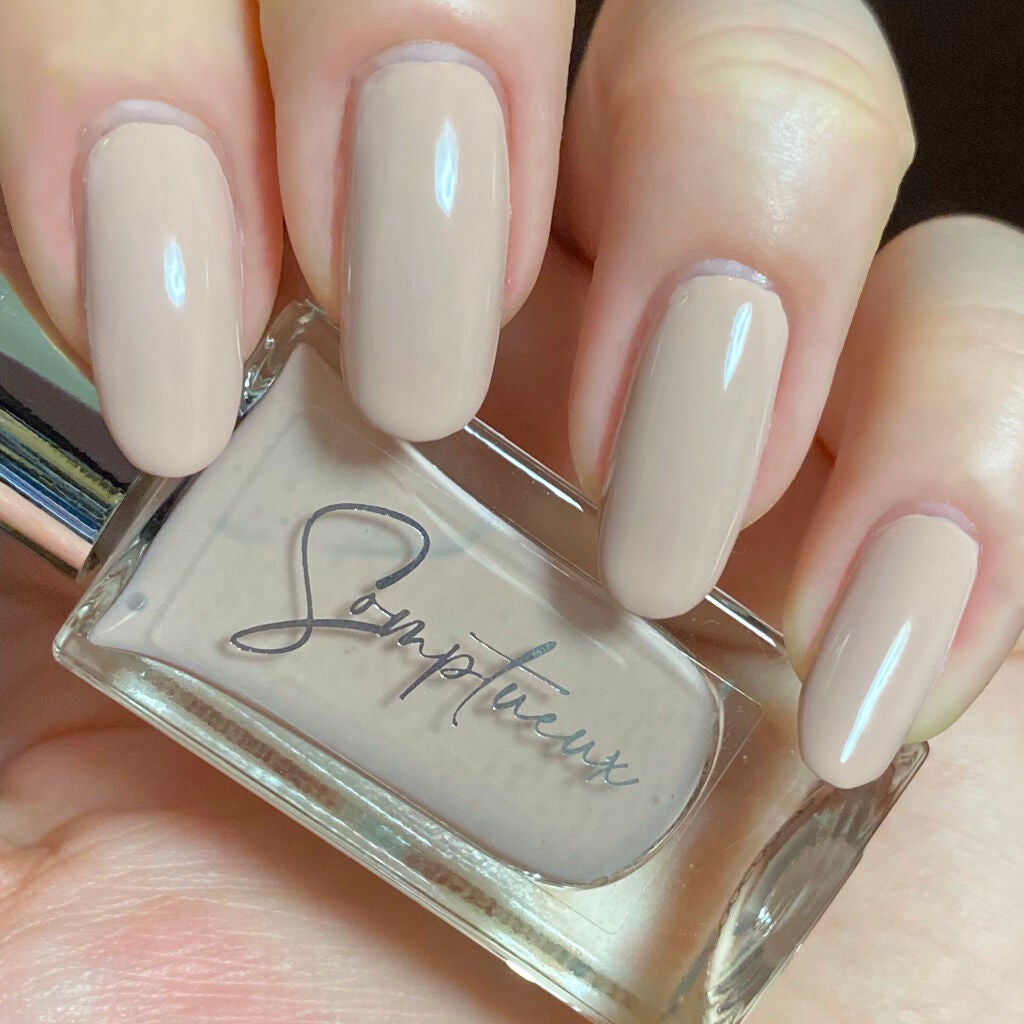 Somptueux(ソンプチュー) ネイルポリッシュ/DAISO/マニキュアを使ったクチコミ(3枚目)