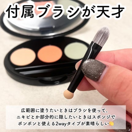 マスクフィット コンシーラーパレット/TIRTIR(ティルティル)/パレットコンシーラーを使ったクチコミ(4枚目)