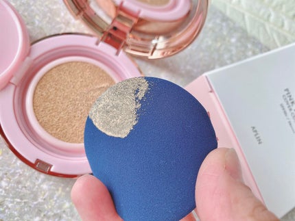 ピンクティーツリーカバークッション/APLIN/クッションファンデーションを使ったクチコミ(6枚目)