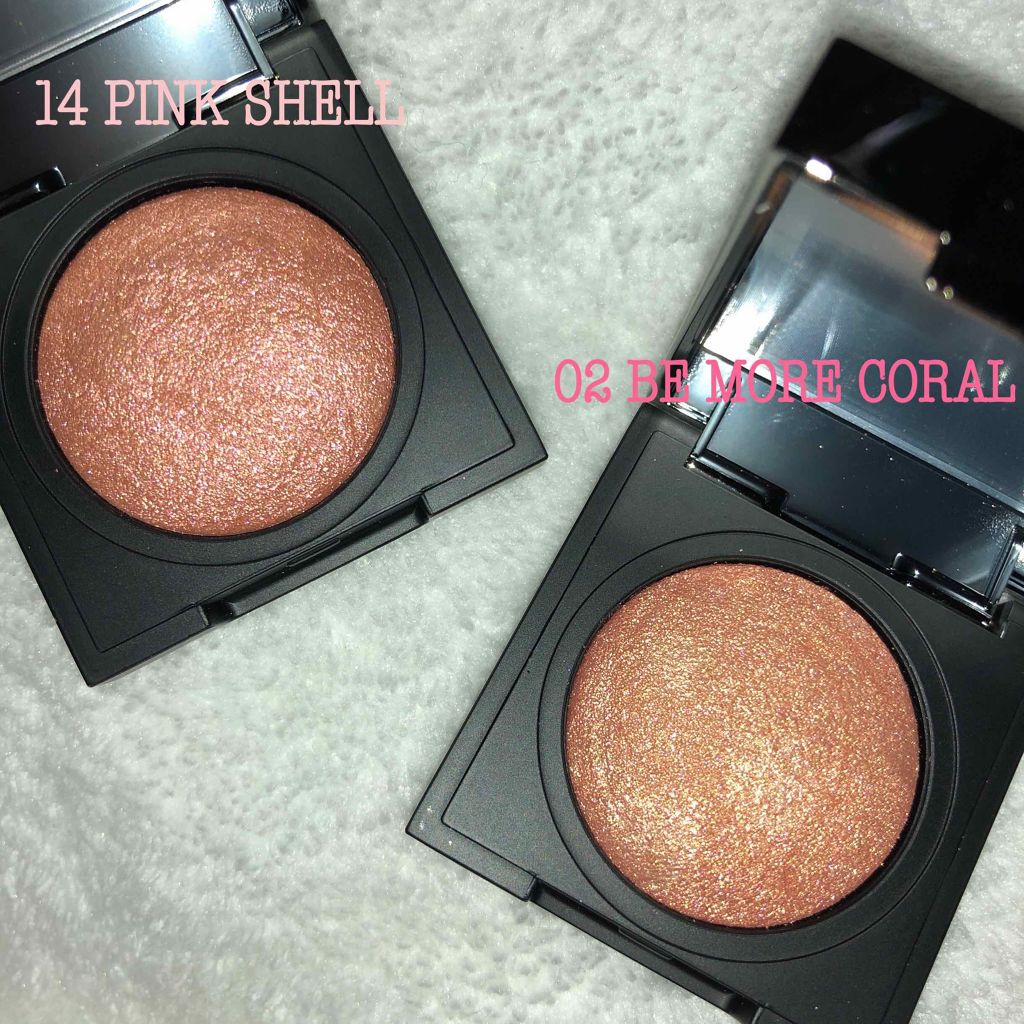 プリズム エアー シャドウ 02 BE MORE CORAL/CLIO/単色アイシャドウを使ったクチコミ（3枚目）