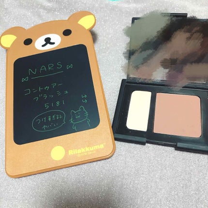コントゥアーブラッシュ/NARS/プレストパウダーを使ったクチコミ(1枚目)