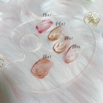 アンドバイロムアンド グラッシーボムティント/&nd by rom&nd/リップティントを使ったクチコミ(5枚目)