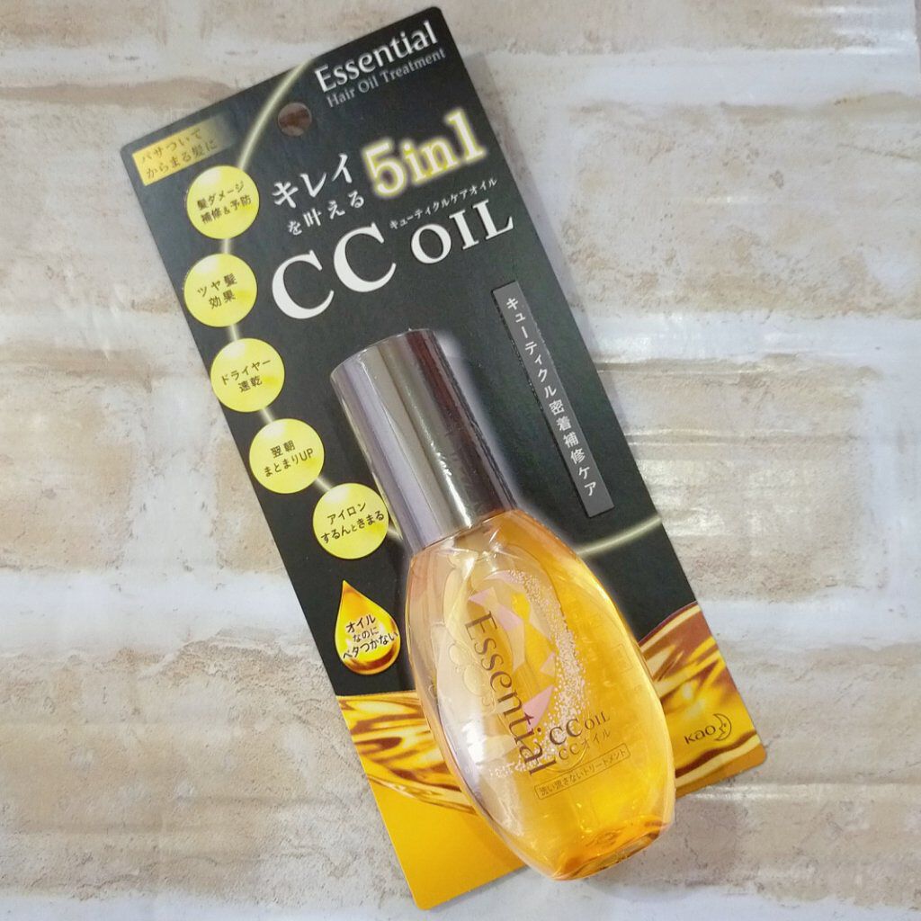 CCオイル/エッセンシャル/ヘアオイルを使ったクチコミ（1枚目）