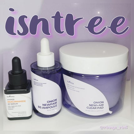 オニオンニューペア クリアパッド/Isntree/トナーパッドを使ったクチコミ(1枚目)