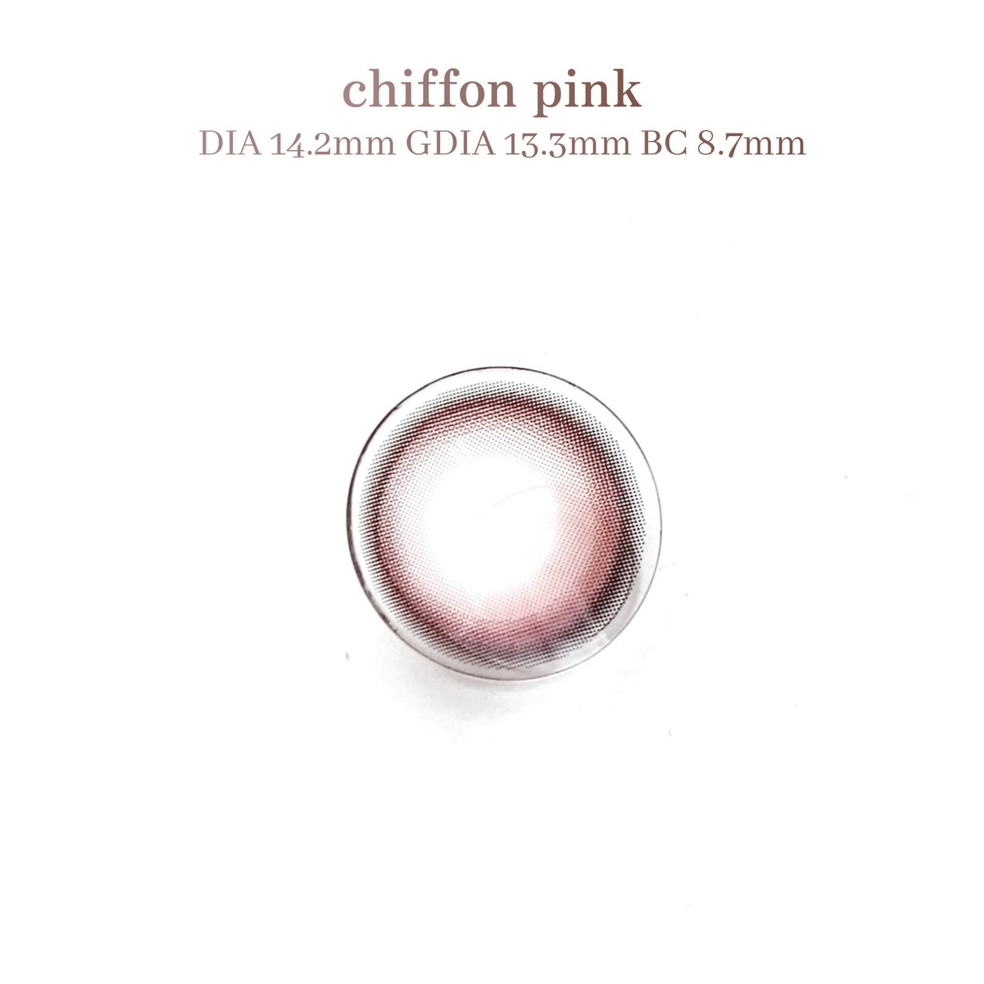chiffon/meilly/ワンデー(1DAY)カラコンを使ったクチコミ(3枚目)