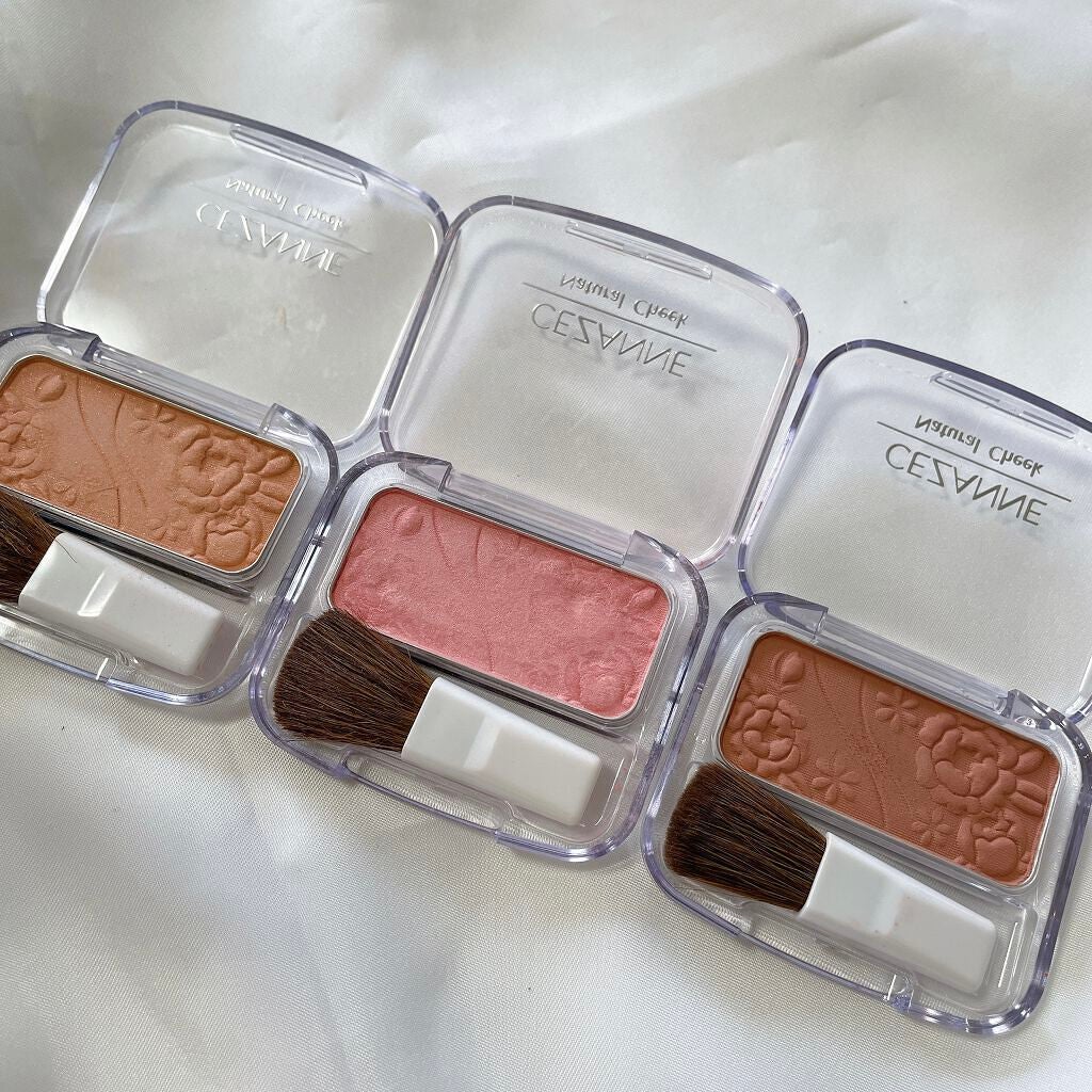 ナチュラル チークN/CEZANNE/パウダーチークを使ったクチコミ(2枚目)