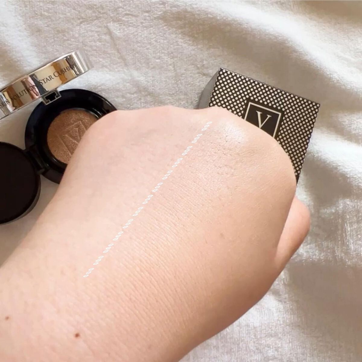 スキンソリューションスタークッション/FAU/クッションファンデーションを使ったクチコミ(6枚目)