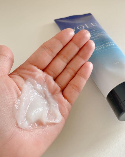 リラックスナイトリペアジェルヘアマスク/YOLU/ヘアマスク・ヘアパックを使ったクチコミ(3枚目)