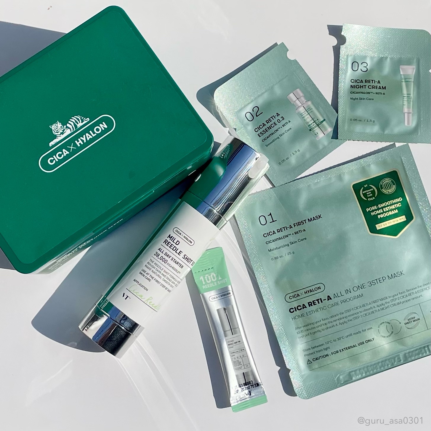 CICA デイリースージングマスク/VT/シートマスク・パックを使ったクチコミ（1枚目）