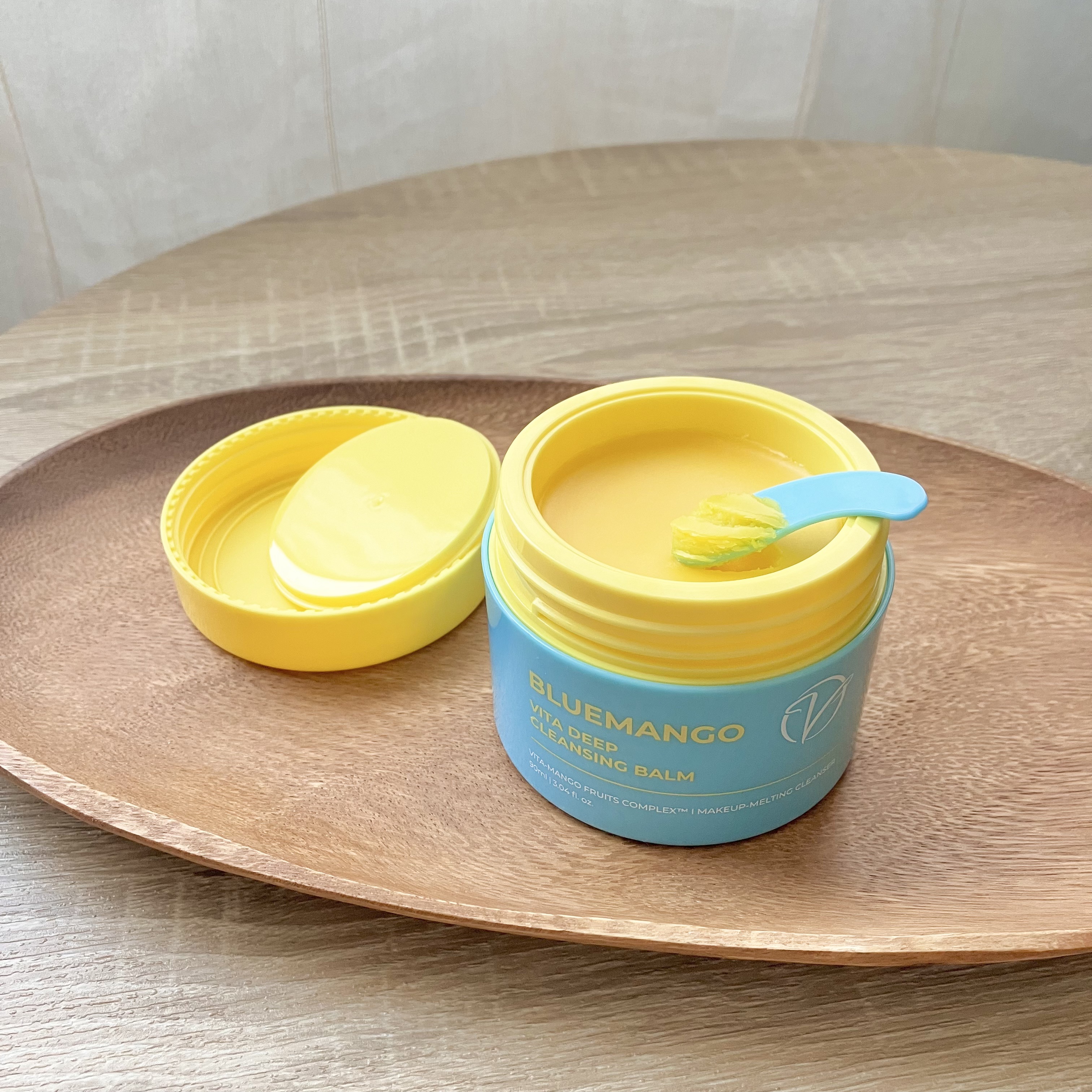 Dr.Viuum ブルーマンゴービタディープクレンジングバームのクチコミ「
🥭ブルーマンゴーシャーベットクレンジングバーム
Dr.Viuumさまより頂きました！

\\.....」（2枚目）