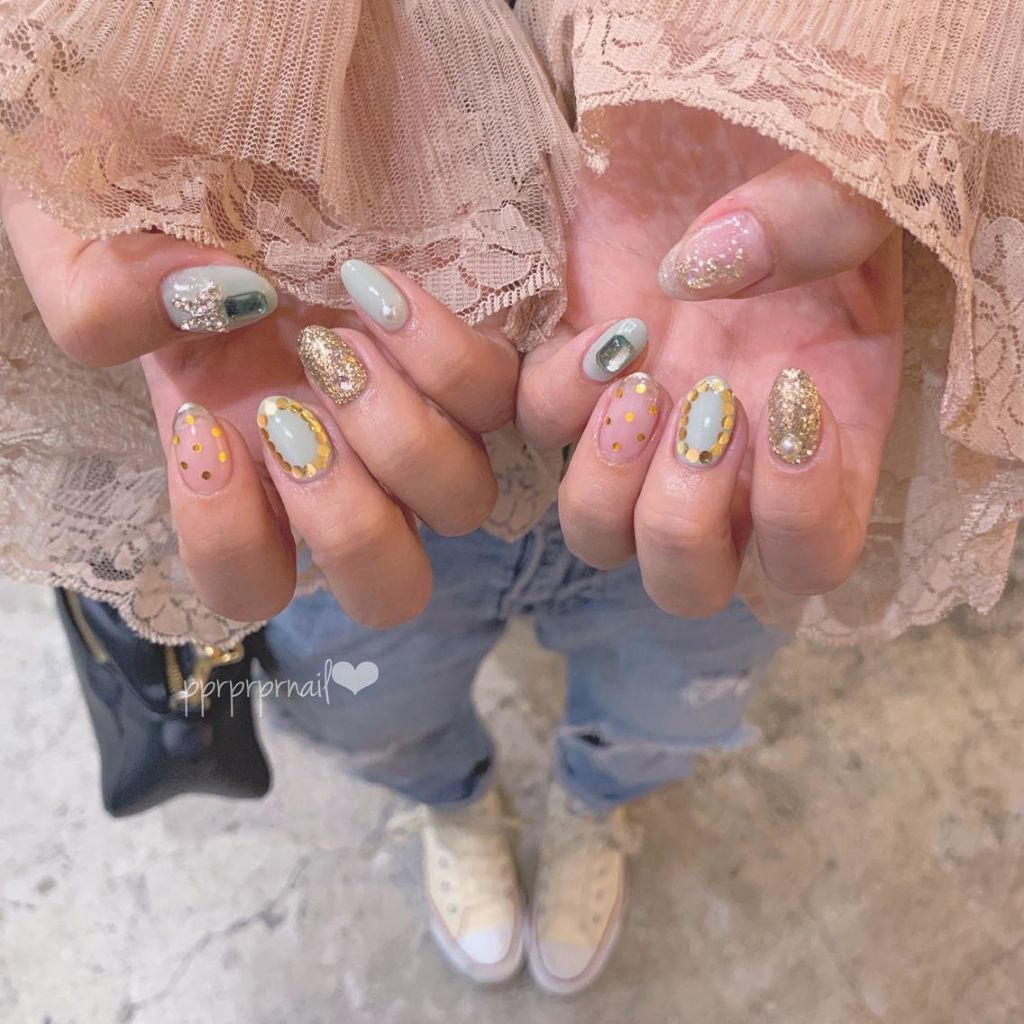 minimo公式アカウント on LIPS 「acotto所属・nodamizuki︎❤︎のネイルデザイン#..」(1枚目)