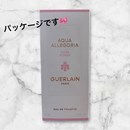 アクア アレゴリア ローザ ロッサ/GUERLAIN/香水(レディース)を使ったクチコミ(3枚目)