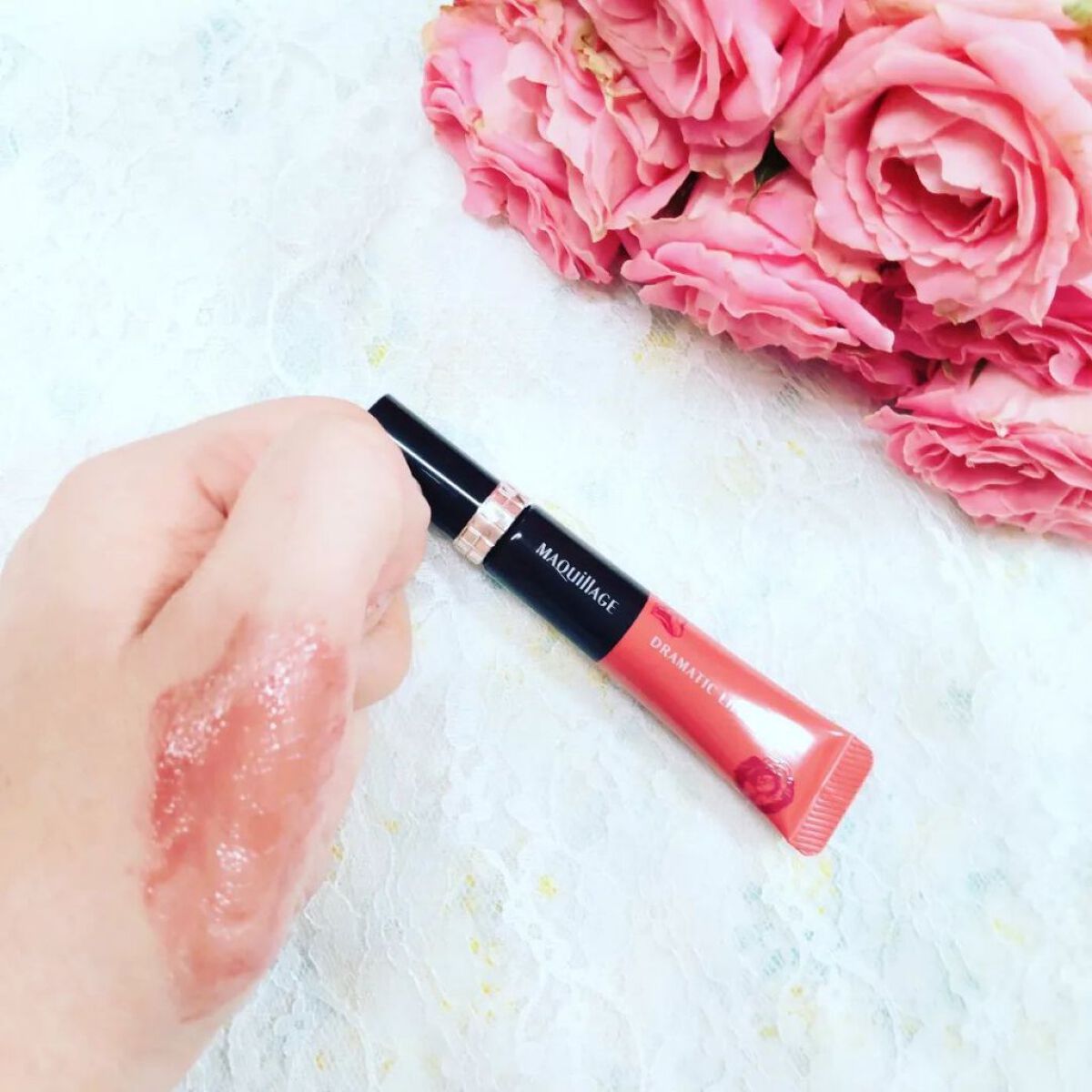 ドラマティックリップティント/マキアージュ/リップティントを使ったクチコミ（3枚目）