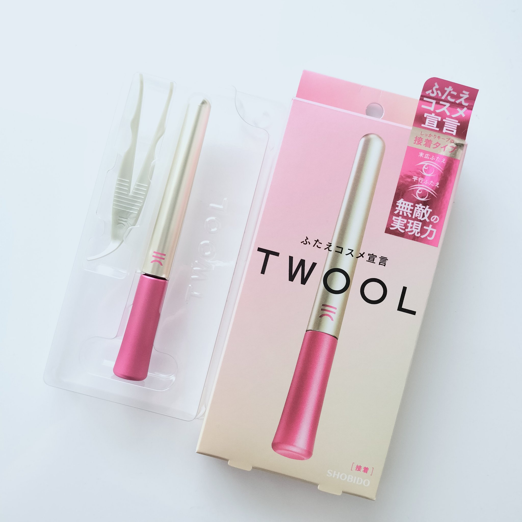 TWOOL ダブルアイリッドグルー/SHOBIDO/二重まぶた用アイテムを使ったクチコミ（1枚目）