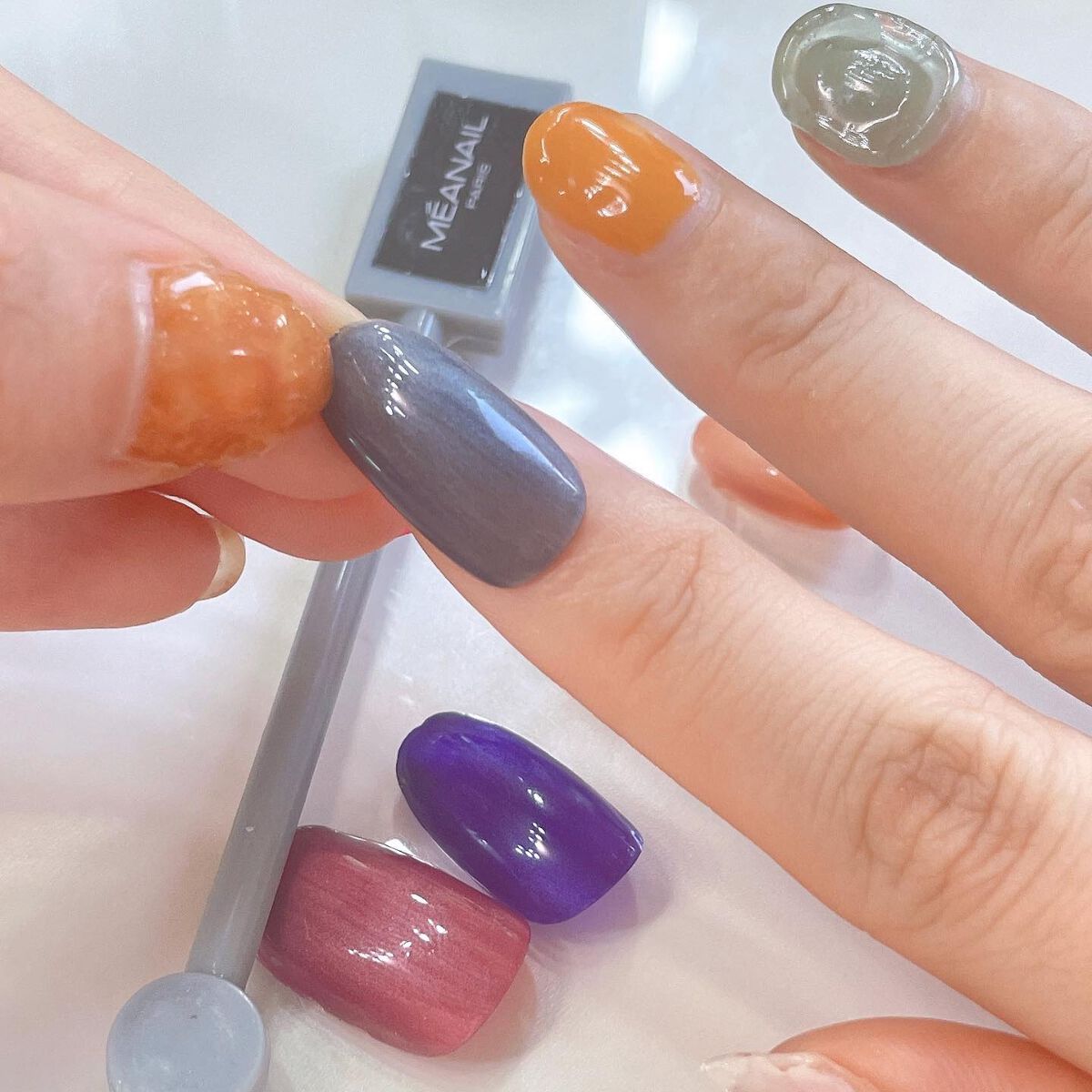 ジェルネイル6色セット/meanail/ジェルネイルを使ったクチコミ(5枚目)