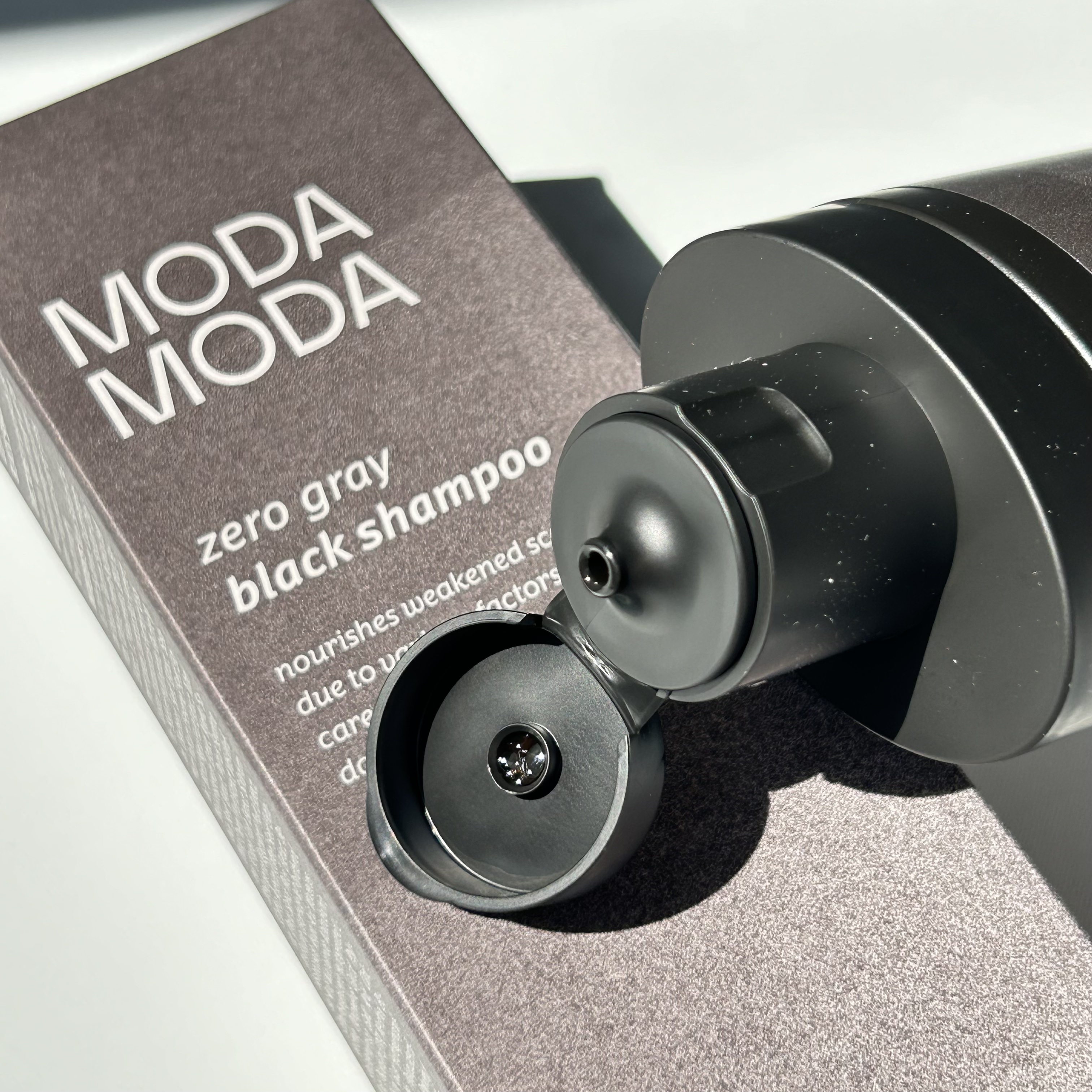 モダモダゼログレイシャンプー 100g/MODAMODA/市販シャンプーを使ったクチコミ（2枚目）