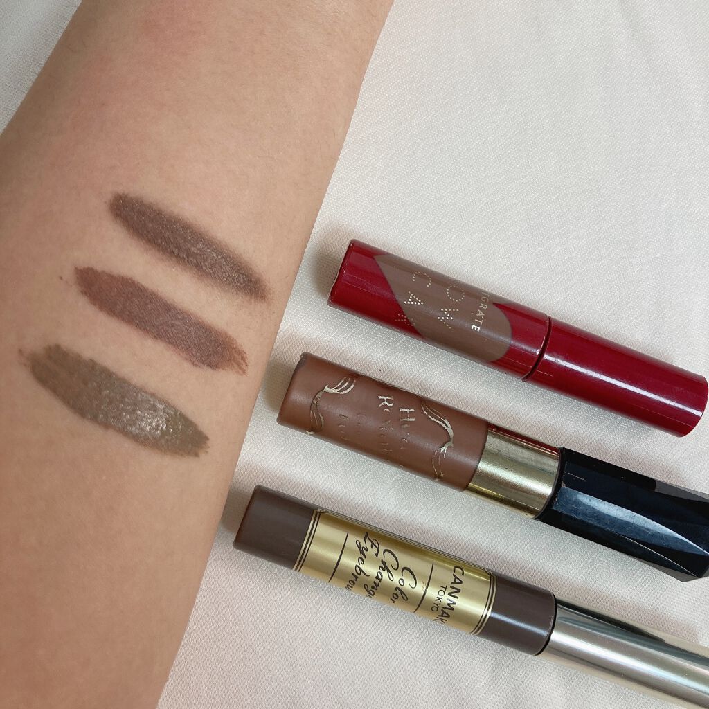 カラーリングアイブロウ/ヘビーローテーション/眉マスカラを使ったクチコミ(6枚目)