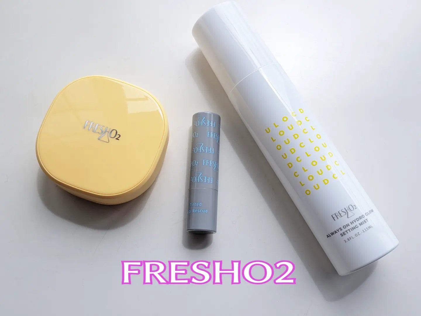 クラウドオールウェイズオン ハイドログロー メイクキー プミスト/FRESHO2/フィックスミストを使ったクチコミ（1枚目）