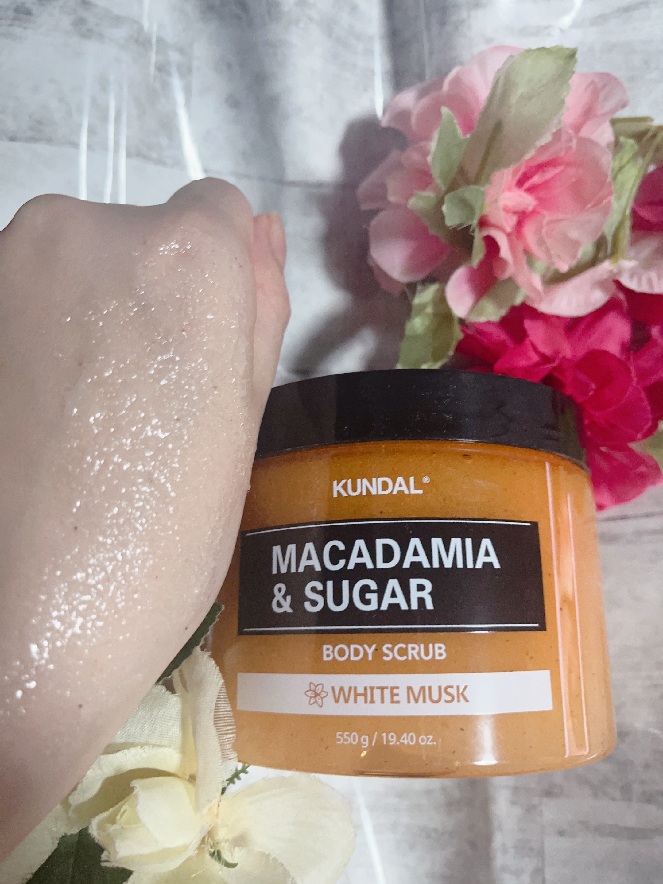 KUNDALピュアボディソープ 05.ホワイトムスク White Musk/KUNDAL/ボディソープを使ったクチコミ（3枚目）