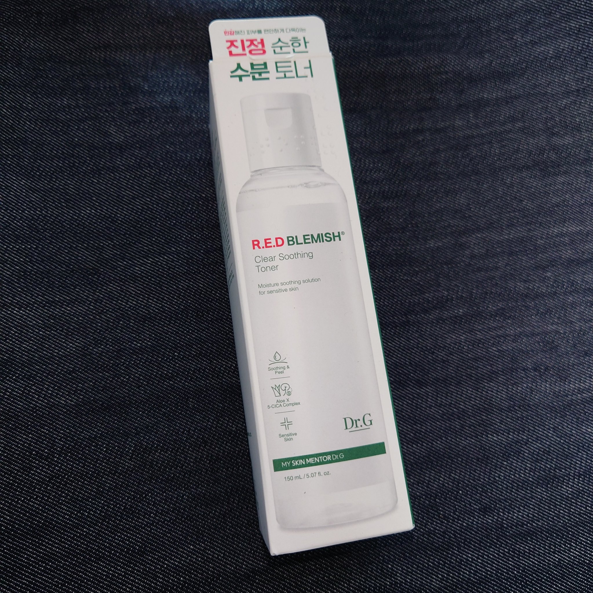 レッドブレミッシュ クリアスージングトナー/Dr.G/化粧水を使ったクチコミ（1枚目）