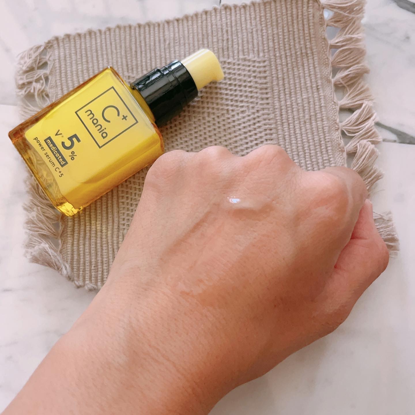 薬用パワーセラムC＋5/C+mania/美容液を使ったクチコミ（3枚目）