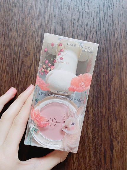 ピュアブラッシャー パフ付き/フォレンコス/パウダーチークを使ったクチコミ(1枚目)