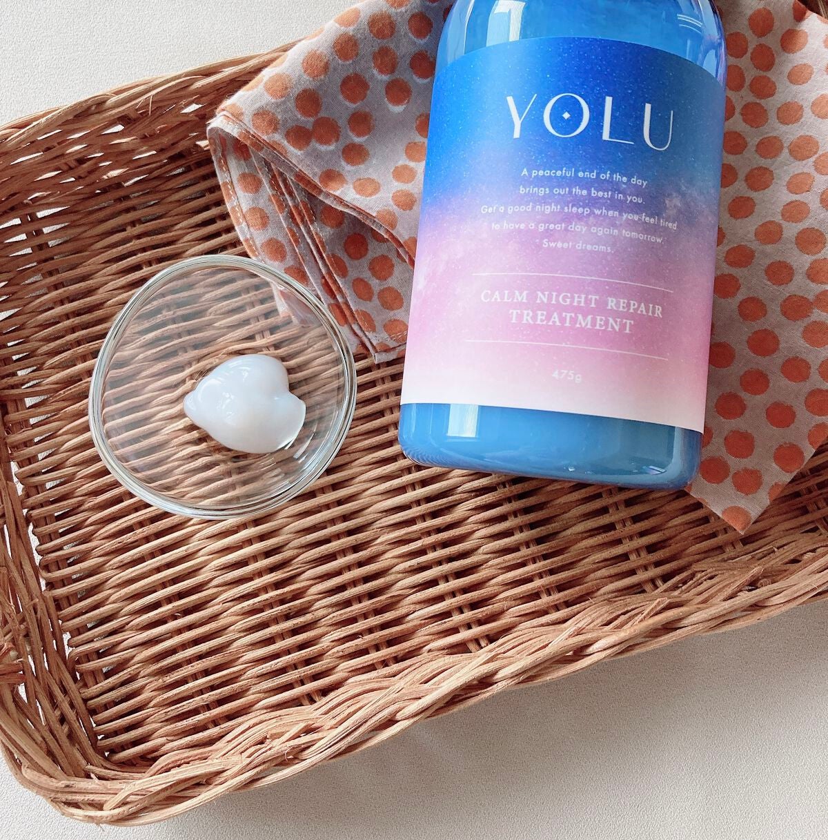 カームナイトリペアシャンプー/トリートメント/YOLU/市販シャンプーを使ったクチコミ(3枚目)