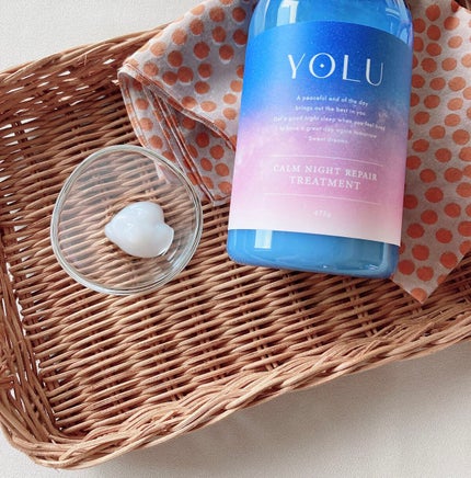 カームナイトリペアシャンプー/トリートメント/YOLU/市販シャンプーを使ったクチコミ(3枚目)