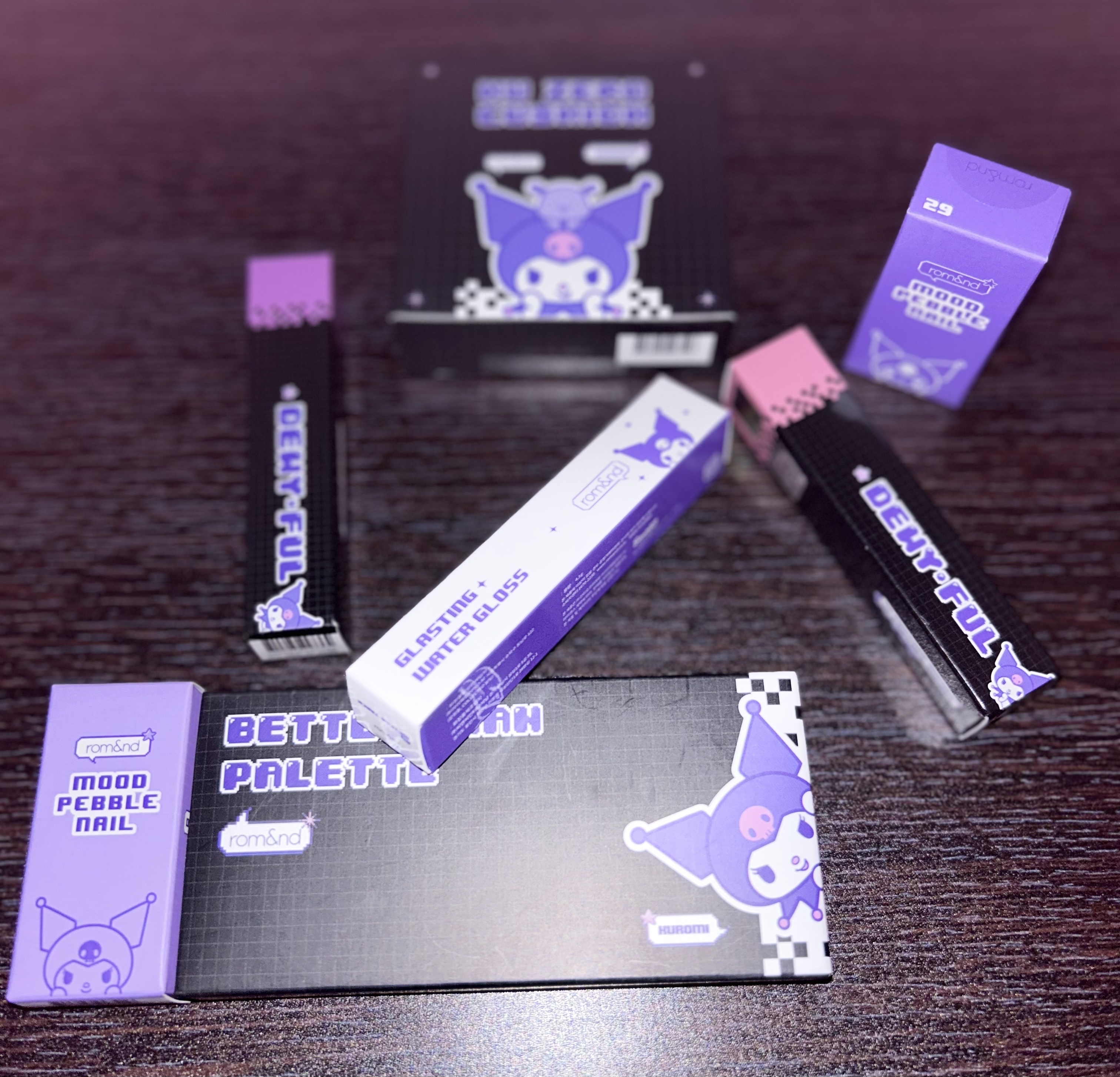 クロミムードペブルネイル 29パープルポケット/rom&nd/マニキュアを使ったクチコミ（2枚目）