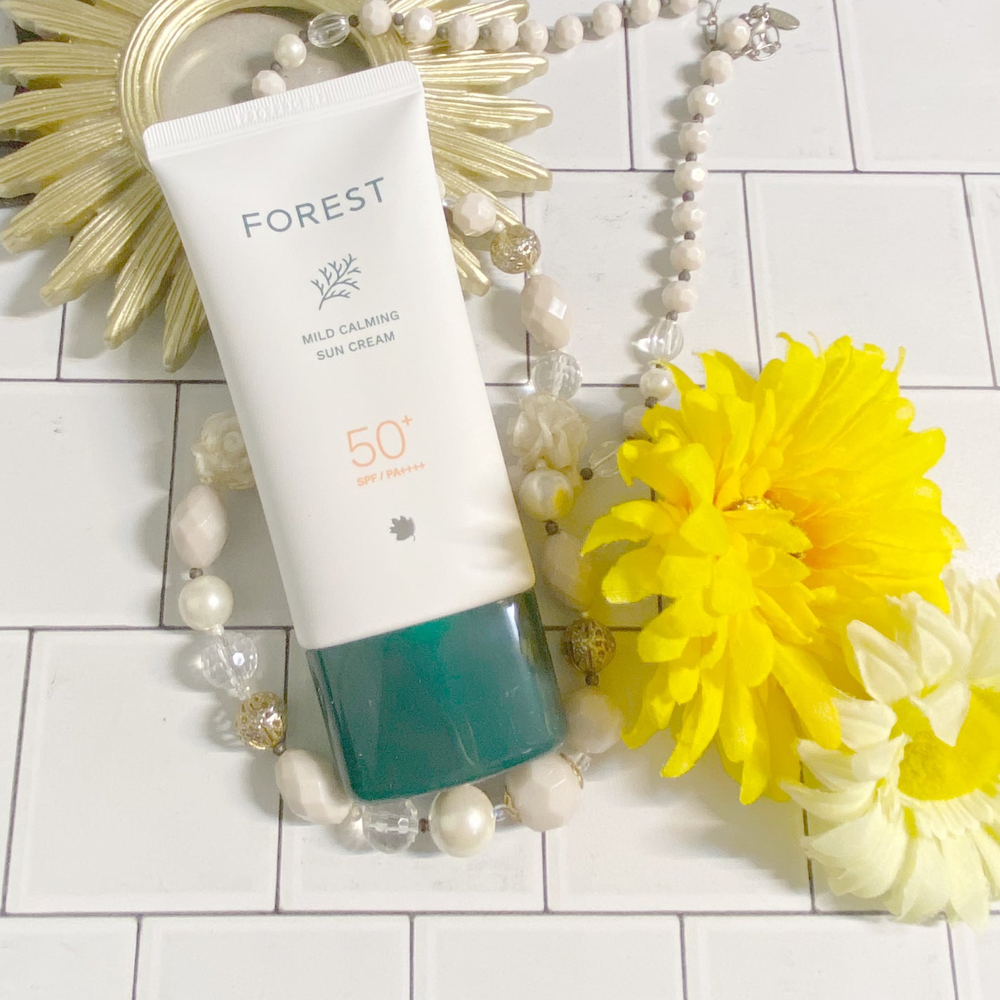 フォレスト マイルドカーミングサンクリーム/FoRest by Greenfinger/日焼け止めクリームを使ったクチコミ(3枚目)