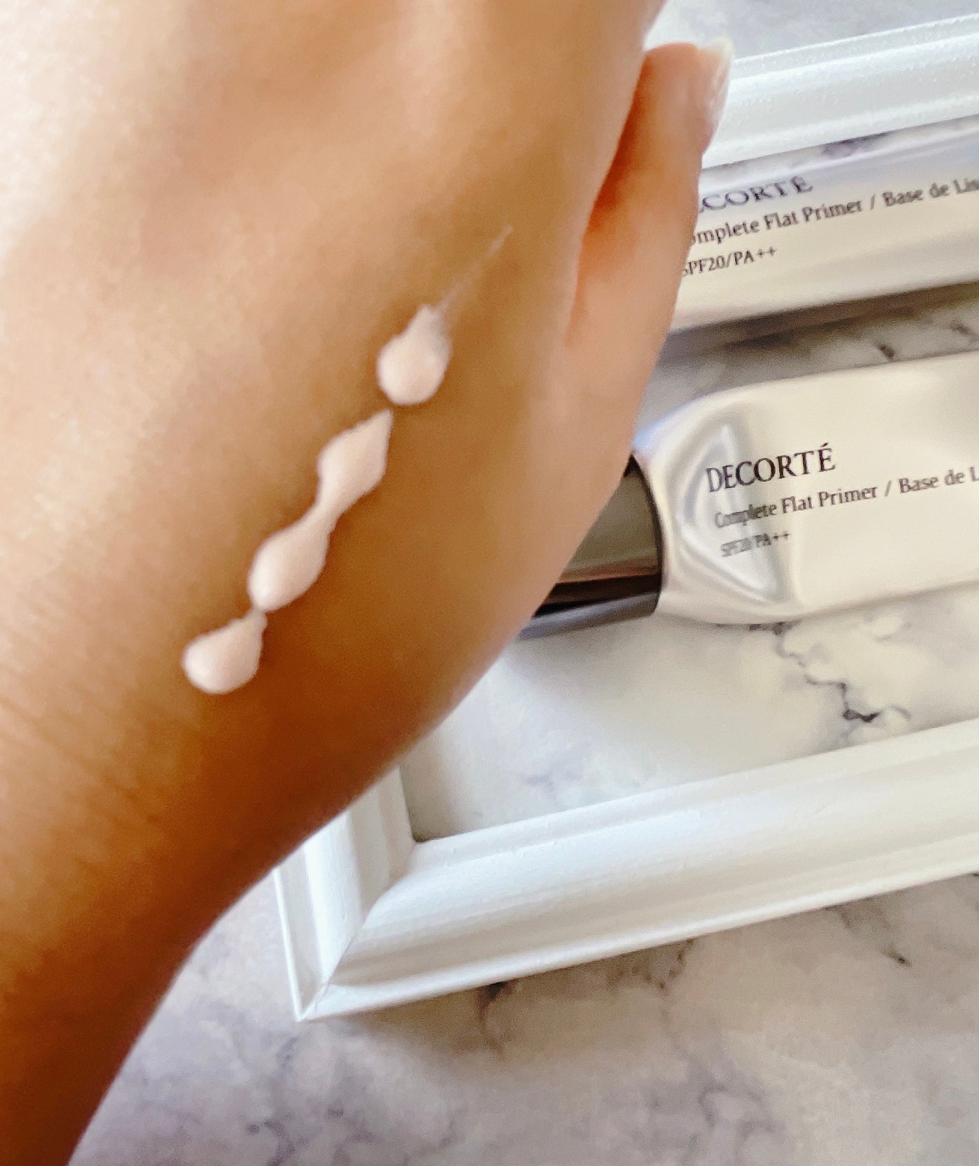 コンプリート フラット プライマー/DECORTÉ/化粧下地を使ったクチコミ(3枚目)