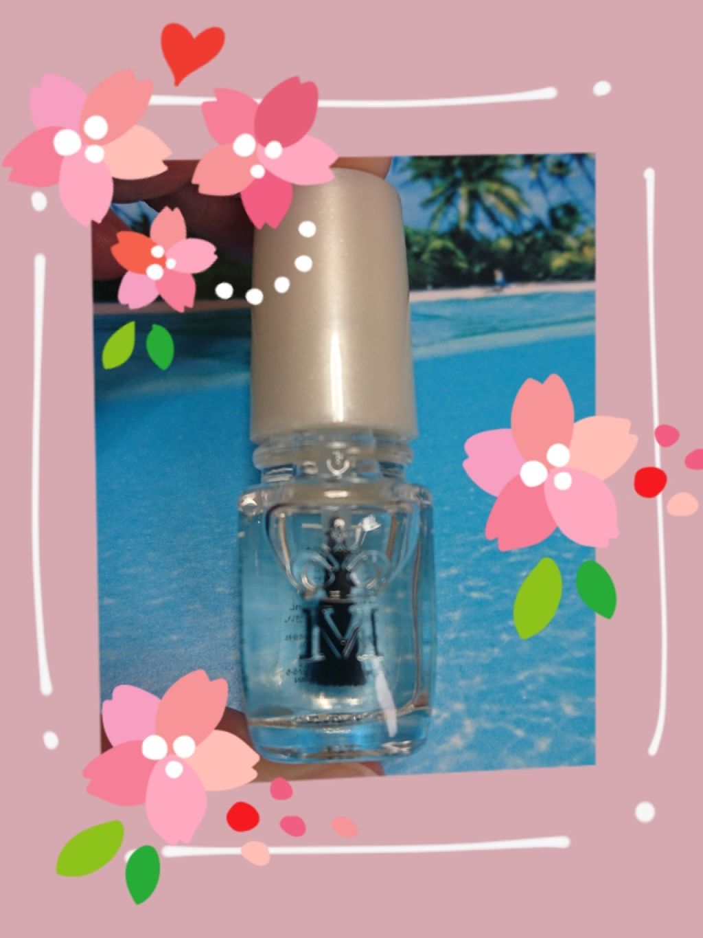 アーティスティックネールズ(トップ＆ベース)/MAJOLICA MAJORCA/ネイルトップコートを使ったクチコミ（1枚目）