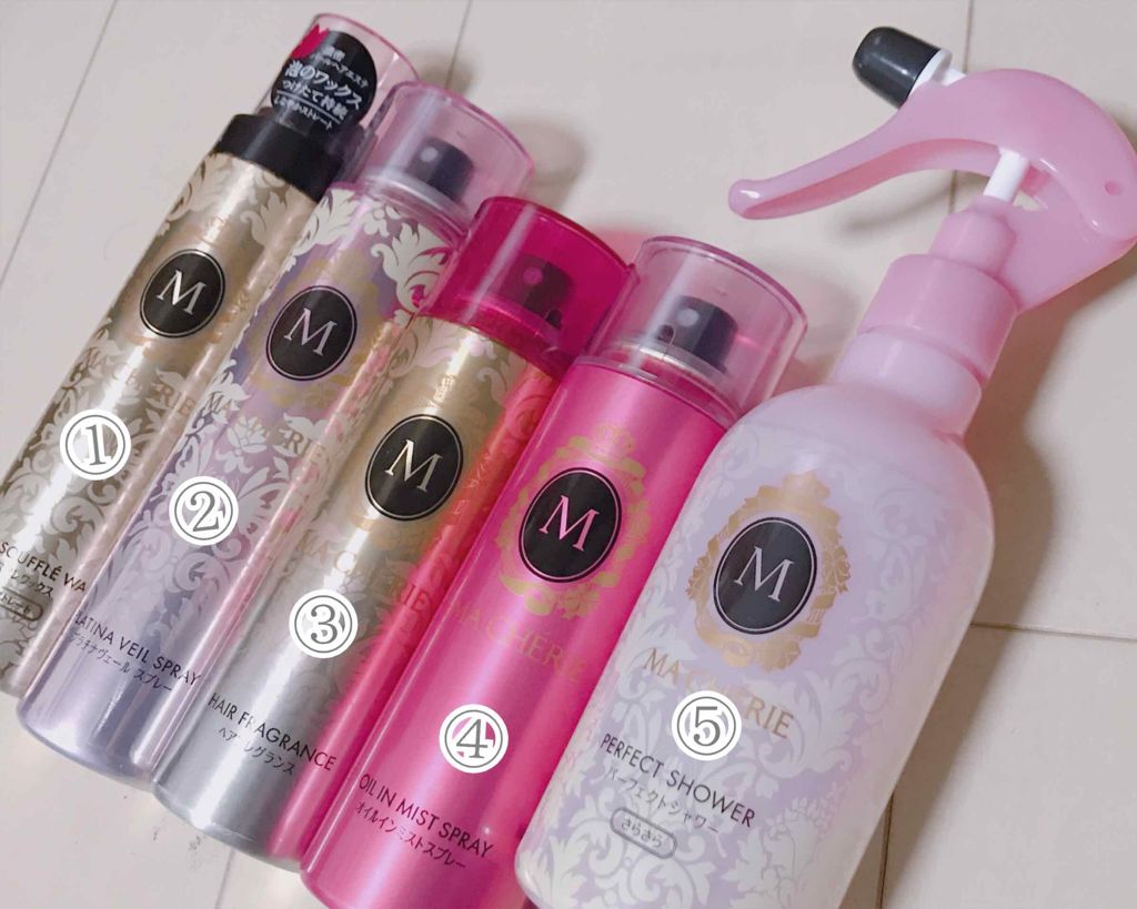 オイルインミストスプレー/MACHERIE/ヘアオイルを使ったクチコミ(2枚目)
