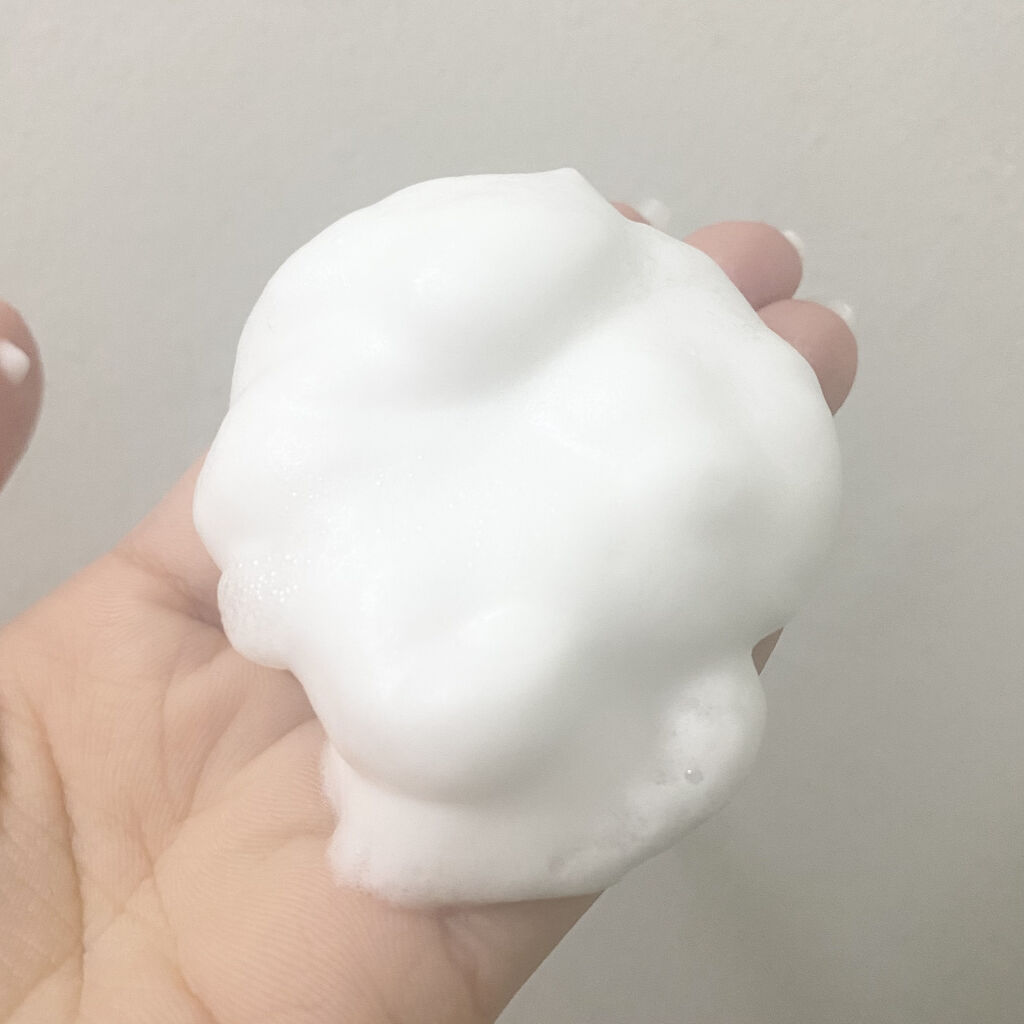 泡で出てくる ミルキィボディソープ やさしいせっけんの香り ポンプ600ml【旧】/ミルキィ/ボディソープを使ったクチコミ（3枚目）