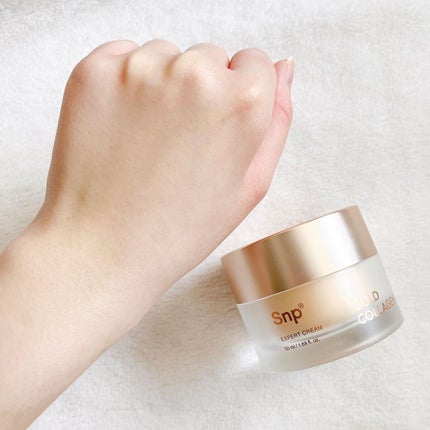 ゴールドコラーゲンエキスパートクリーム/SNP/フェイスクリームを使ったクチコミ(7枚目)