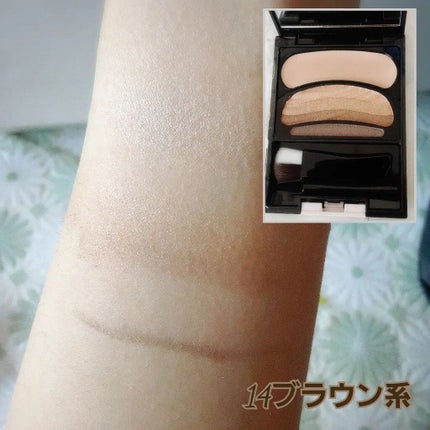 ブラシひと塗りシャドウN/オーブ/アイシャドウパレットを使ったクチコミ(7枚目)