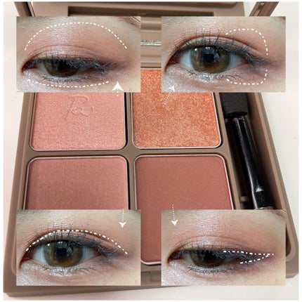 インザミラーアイパレット/Ririmew/アイシャドウパレットを使ったクチコミ(2枚目)